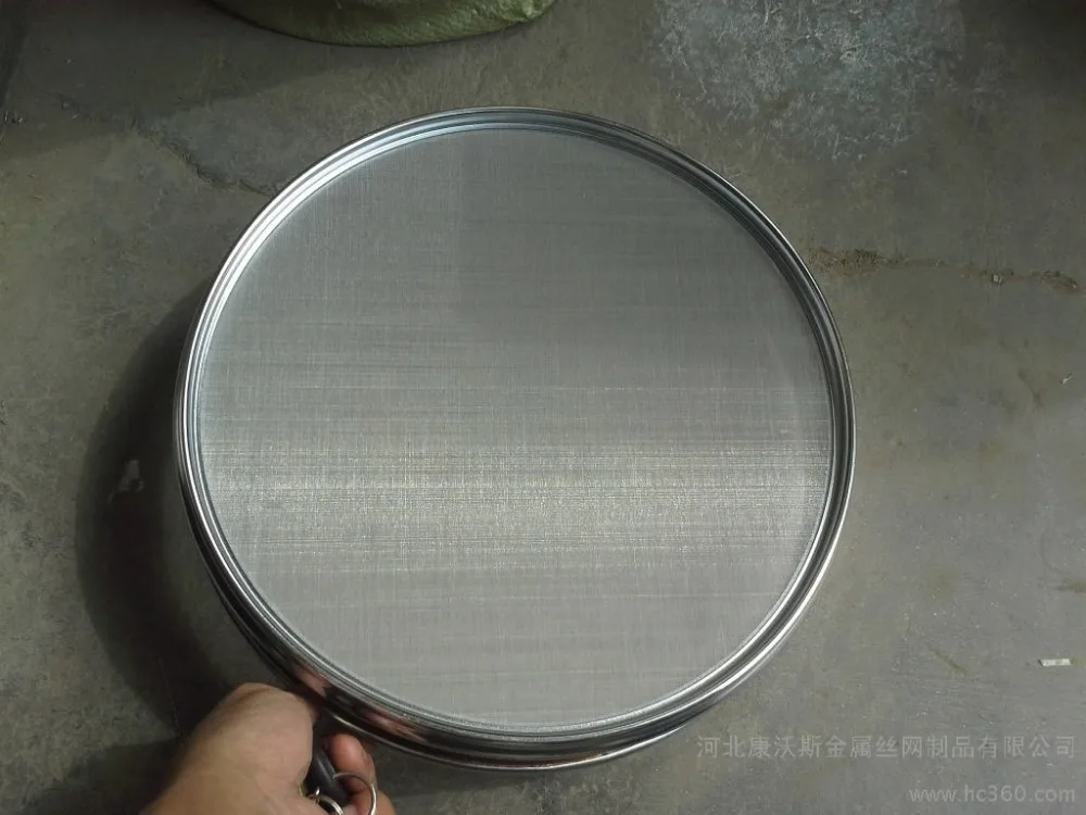 Тестовое сито для сетки из нержавеющей стали 5 см * 3 стандартное тестовое