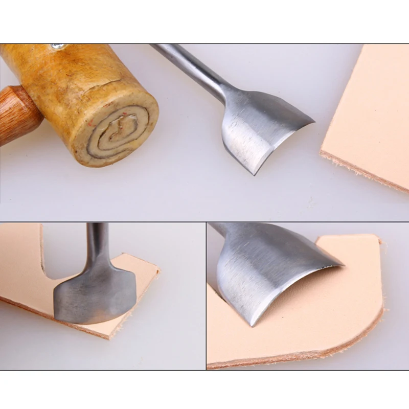 Кожаный ремешок 9 размеров инструменты для рукоделия бумажник Женский Круглый