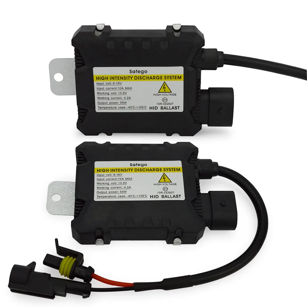 12В 55Вт hid xenon комплект ксеноновых фар 55W 4300K 6000K 8000K ксенона h11 55 Вт h7 H4 h1 h3 hb4 9006 hb3 9005 d2s