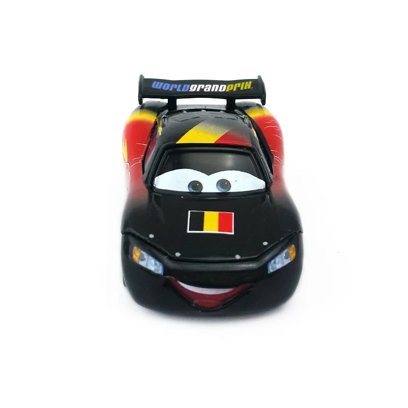 Disney Pixar Cars No.95 Lightning Mcqueen металлический литой игрушечный автомобиль с рисунком 1:55