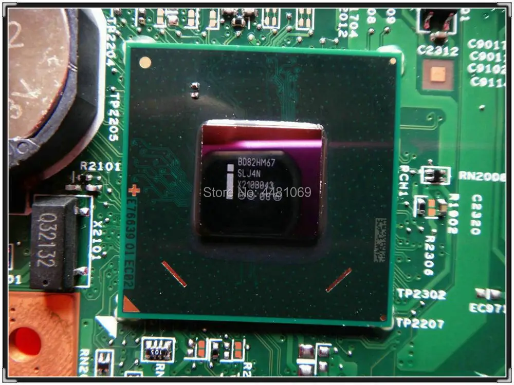 Материнская плата для ноутбука Dell Inspiron 15R N5110 48.4IE01 031 8FDW5 08FDW5 0G8RW1 0vn1w G8RW1 рабочая