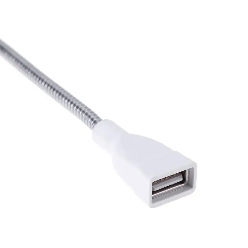 ALLOYSEED USB удлинитель светодиодный светильник Кабель адаптер металлическая гибкая