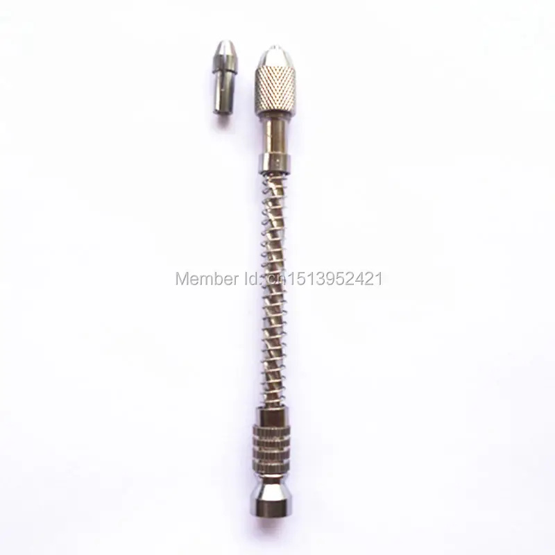 2PCS Semi-automatic Hand Twist Spiral Drill Micro Hobby With Bit Chuck Clamping Range 0.1mm-2mm Drilling Tools | Инструменты