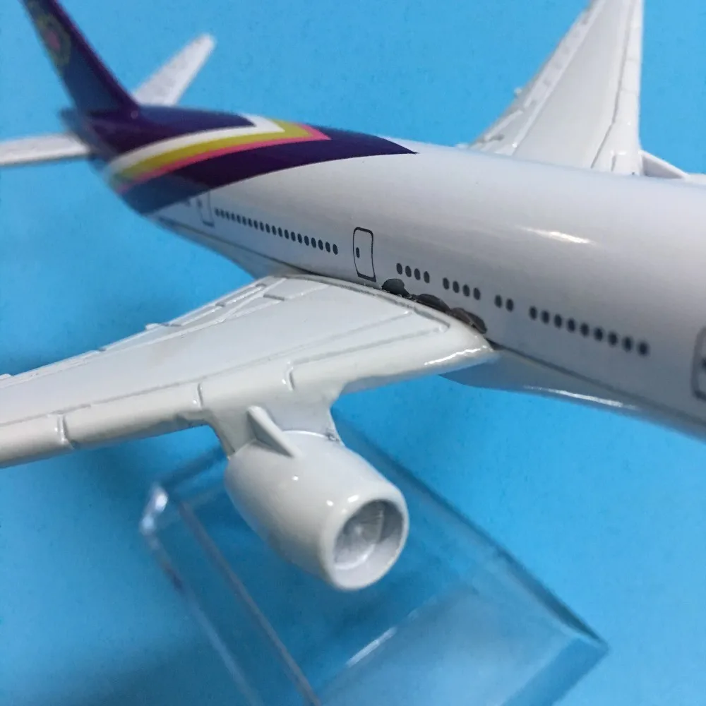 JASON TUTU 16 см модель самолета Модель самолета тайская модель Boeing 777 модель самолета литые под давлением металлические самолеты 1:400 игрушка в подарок