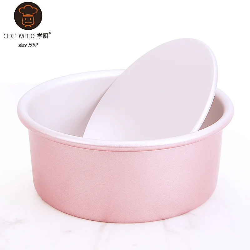 Сковороды для тортов из розового золота губка торта Angel Cake Moule A Gateau Rond