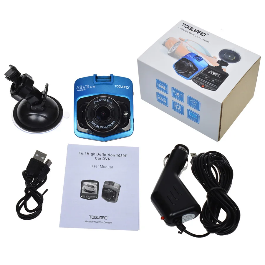 TOGUARD 2.46 &quotFull HD 1080 P Новатэк 96220 Мини Автомобильный ВИДЕОРЕГИСТРАТОР Камера Даш Cam