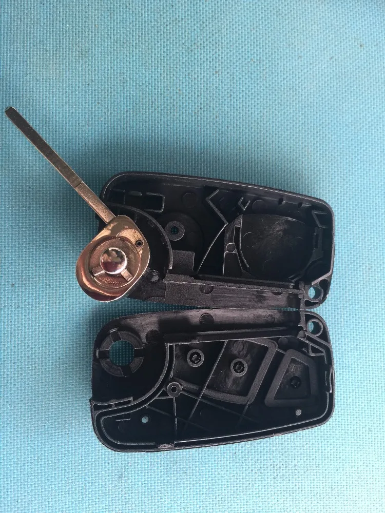 Сменный чехол для ключей с откидной крышкой черный Fiat CROMA LINEA SCUDO STILO FIORINO BRAVO 3