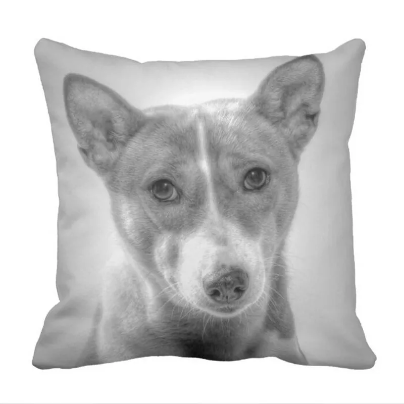Чехол Подушка кактус для милой собаки из Бостонского терьера|pillow case|cactus pillowdog pillow