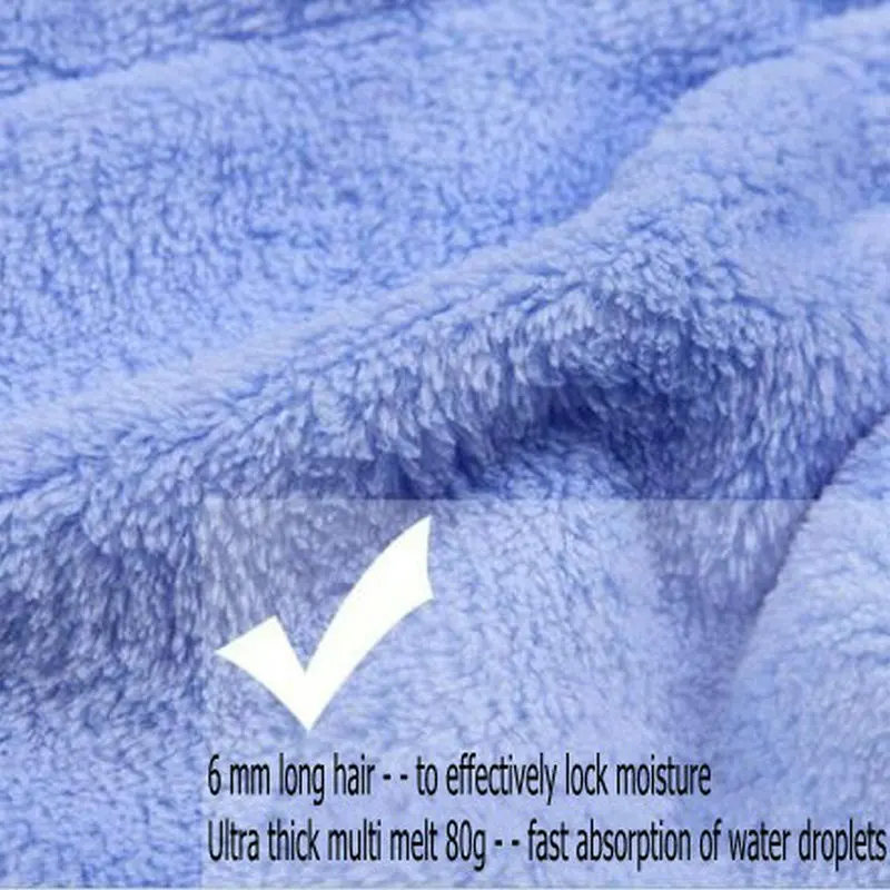 

2016/New Womens Girls Lady's Magic Quick Dry Bath Hair Drying Towel Head Wrap Hat Makeup cosmetics Cap Bathing Tool