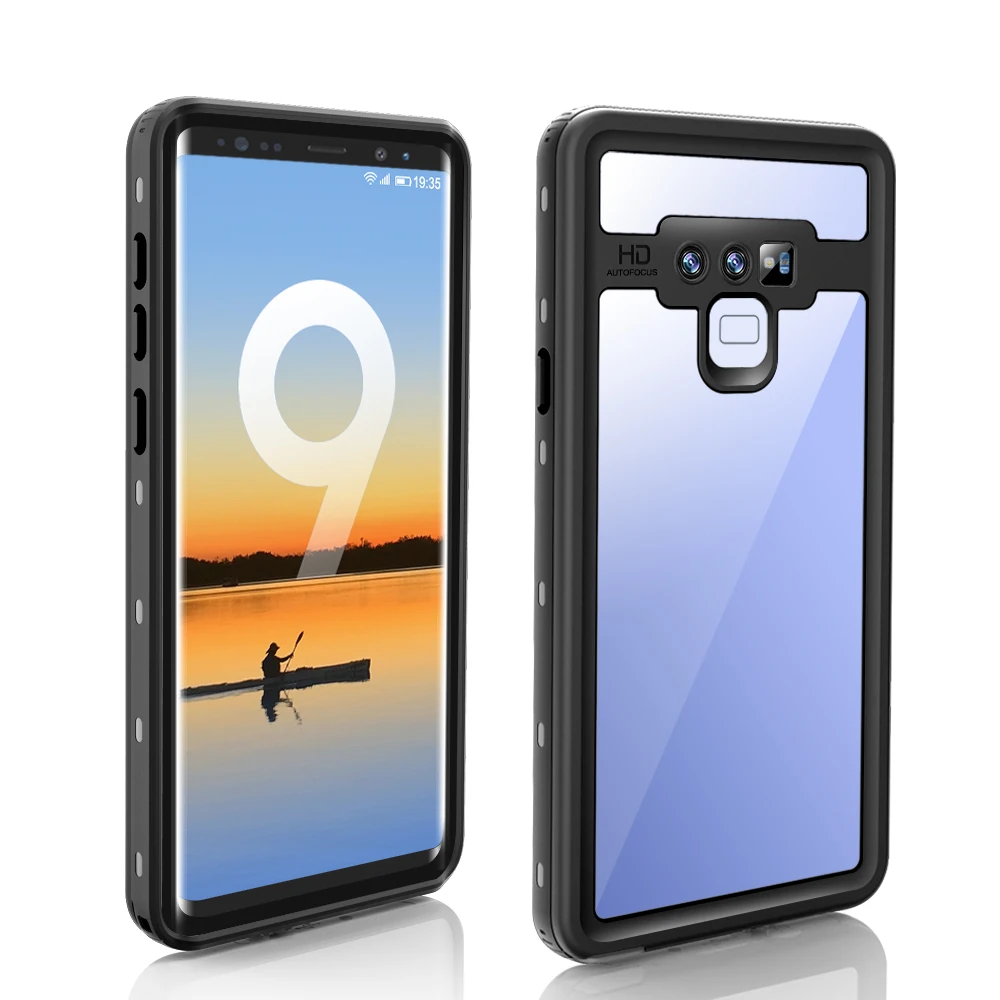 IP68 Экстремальный водонепроницаемый защитный чехол для samsung galaxy S10 S9 Plus Note9 8 герметичный пылезащитный прозрачный защитный чехол для телефона