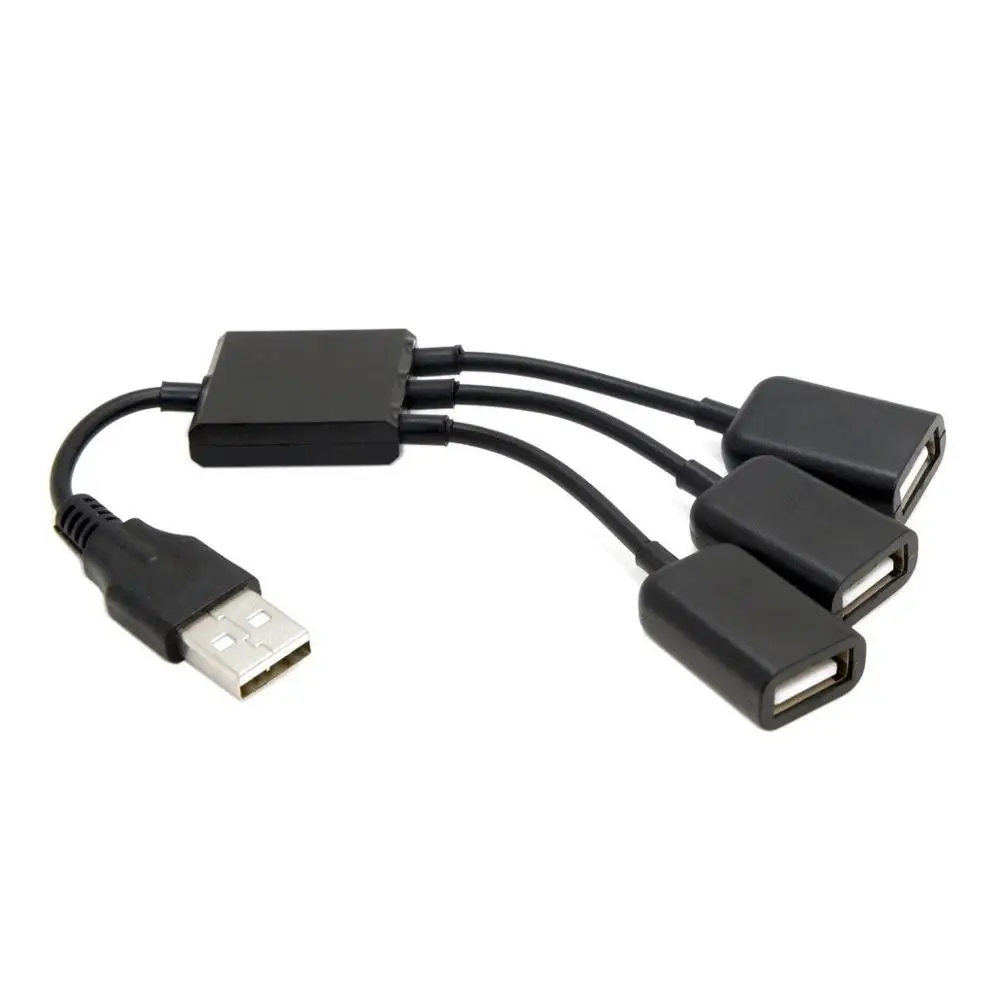 USB 2 0 до 3 портов концентратор Кабель питания шины для ноутбука ПК|usb usb|usb usb usbcable |