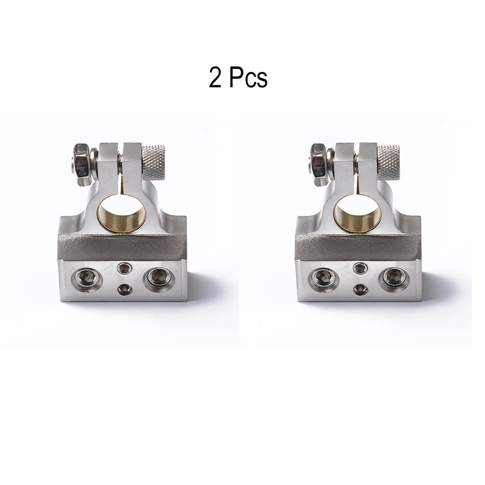 1 Sets 2 Pcs Universal High Quality Dual 1/0& 8 Gauge Positive or Negative Battery Terminal Auto Accessories - Цвет: 1 Sets