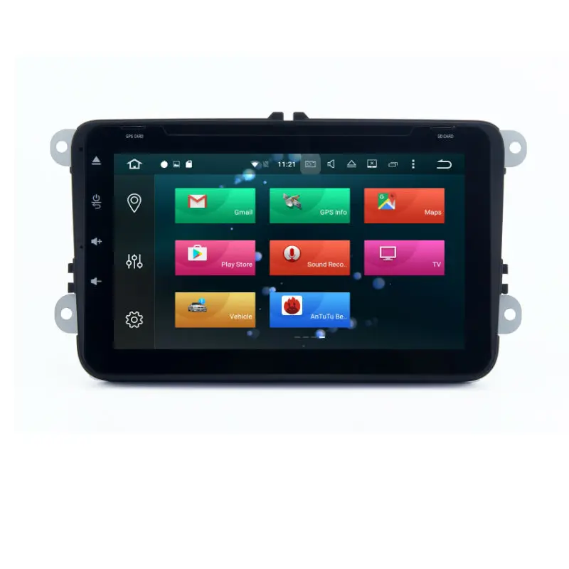 Aoluoya IPS 4 Гб ОЗУ 32 ПЗУ Восьмиядерный Android 8 0 автомобильный DVD GPS для VW Volkswagen Universal golf