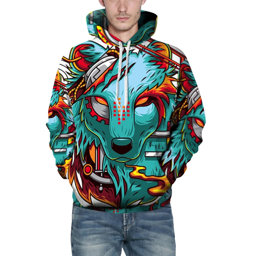 Мужская повседневная осенне зимняя Толстовка blusa de frio masculina southside riversale с 3D принтом