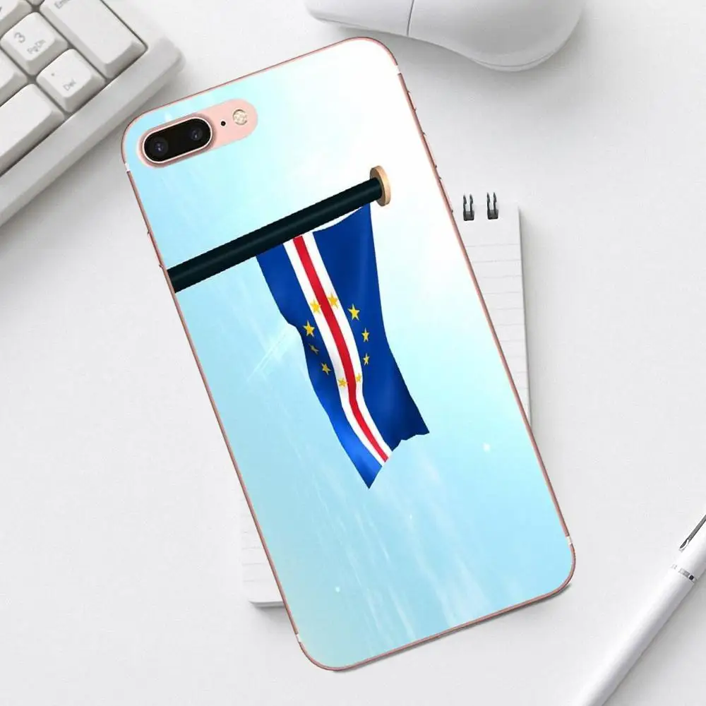 TPU модный флаг Кабо Верде Флаги других стран для iPhone 4 4S 5 5C SE 6 6S 7 8 Plus X XS Max XR Galaxy A3 A5 J1