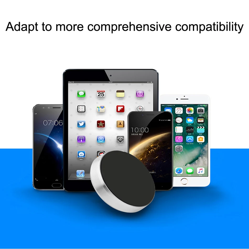 Магнитный автомобильный держатель для телефона на магните iPhone 12 11 Pro Samsung S20