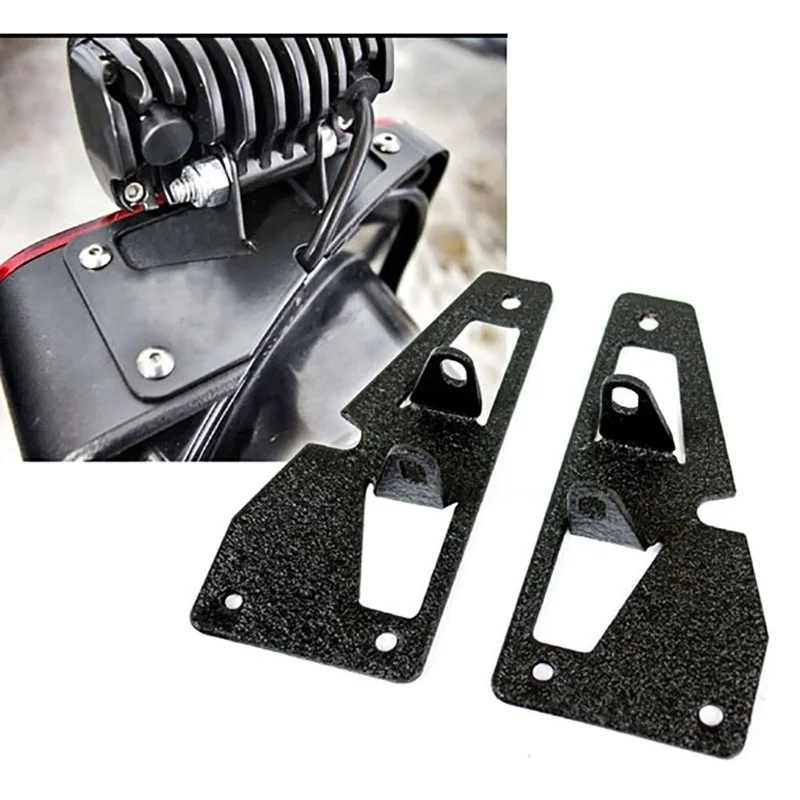 1 пара кронштейн для заднего фонаря Jeep Wrangler JK Rubicon 2 Door/Unlimited 4 Door 2007 2014|Аксессуары