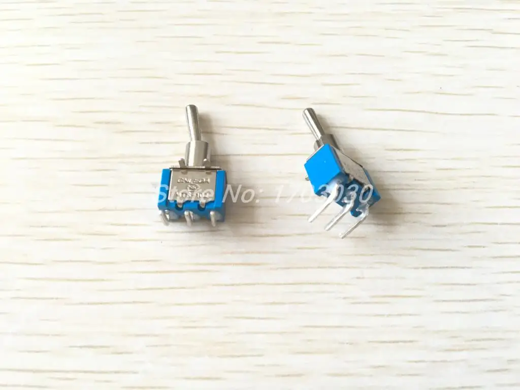 15 шт. 3A/250VAC on/on 2 сторонний SPDT паяльный 3 контактный переключатель монтажа печатной