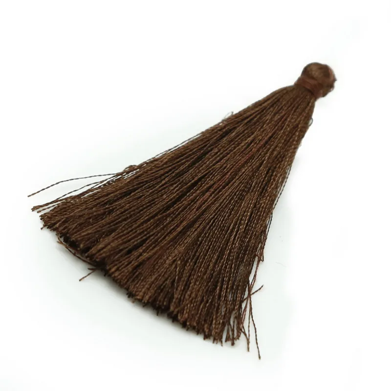 Шелковая кисточка Очаровательное ожерелье серьги кисточки отделка сделай сам