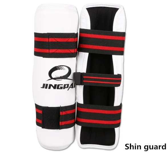 Shin guard Защита для рук и голени для тхэквондо защита для кикбоксинга Санда Тхэквондо боксерские леггинсы защита голеностопа для ММА Муай Тай Щитки Для Голени - Цвет: Shin guard