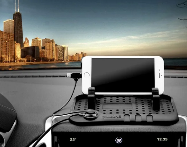 Универсальный силиконовый чехол для телефона Автомобильный держатель Подставка
