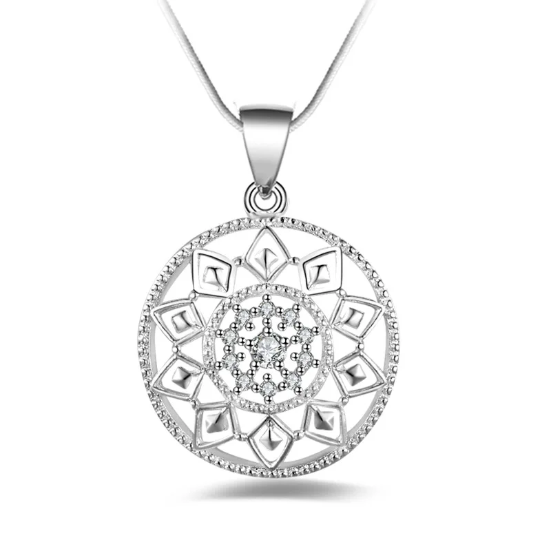 

XIYANIKE New Arrival Silver Color Hot Sale Dream Drops Zircon Necklace & Pendants For Women Fine Jewelry Collares VNS8221