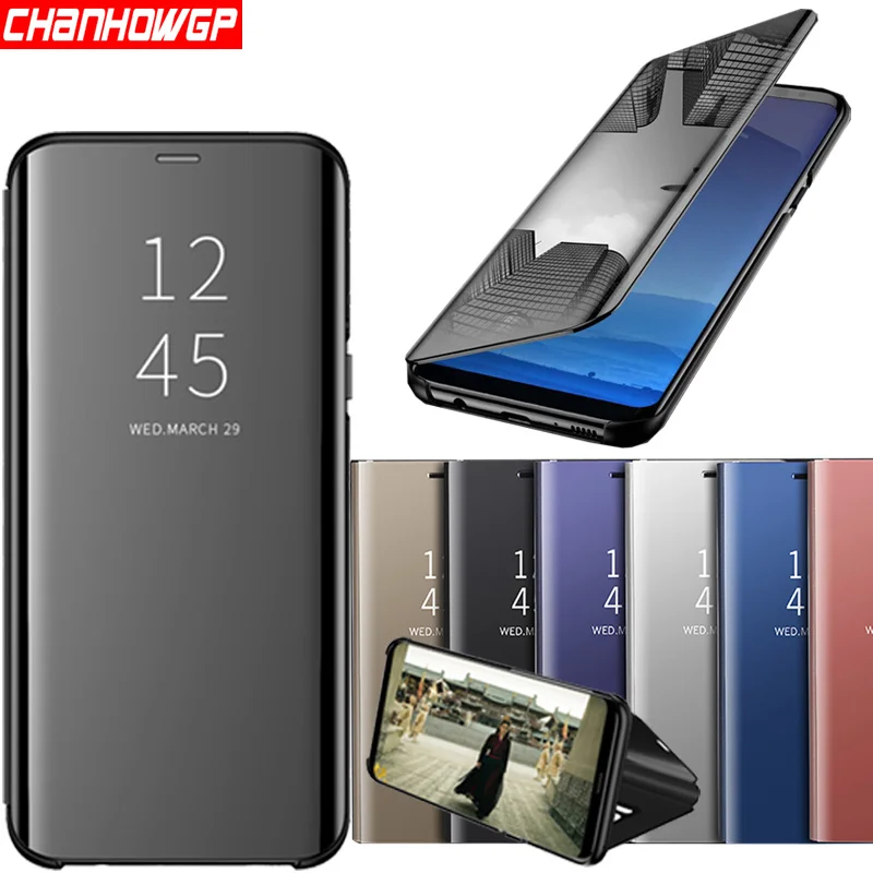Зеркальный умный чехол для Xiaomi Mi 9 8 Lite A1 A2 Redmi 5 Plus 6A Note 7 6 Pro 5A 4X 4 Global S2 Poco F1 |