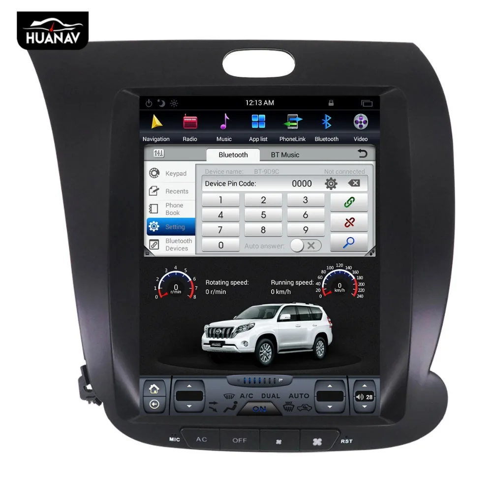 Автомобильный DVD плеер Tesla Android 7 GPS навигация для Kia CERATO K3 FORTE 2013 2017 автомагнитола