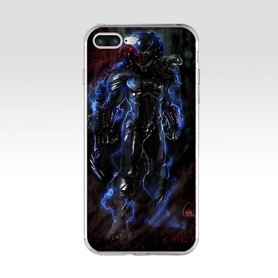 16AQ Alien Vs Predator чехол из мягкого ТПУ силикона для Apple iPhone 6 6s 7 8 plus | Мобильные телефоны