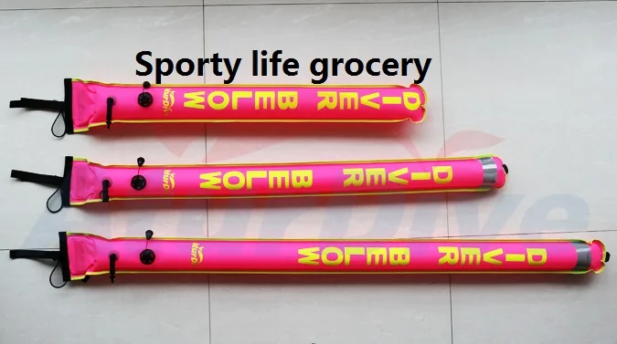 SMB подводный безопасности сигнала погружения буй float раздувать трубки 1.2Mx18cn Diver