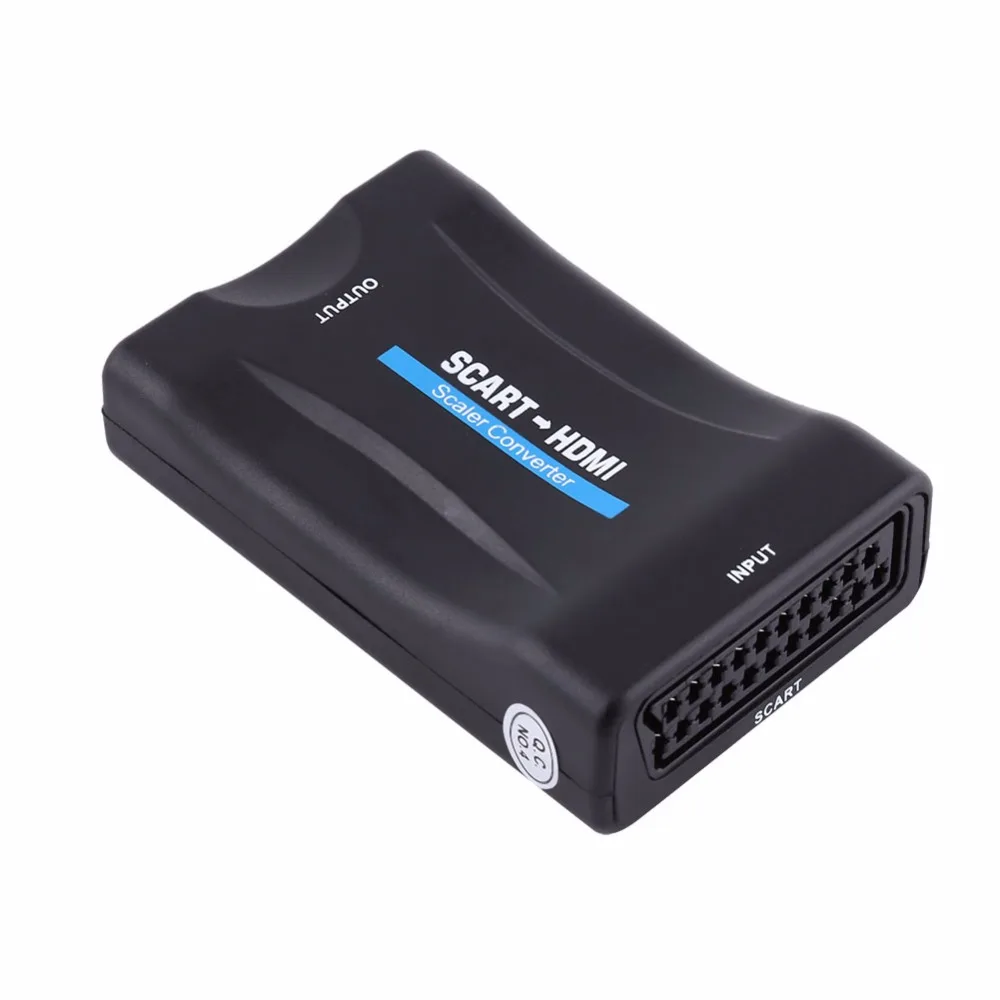 Scart К HDMI аудио видео конвертер скалер адаптер 720P 1080P с USB кабелем для смартфонов