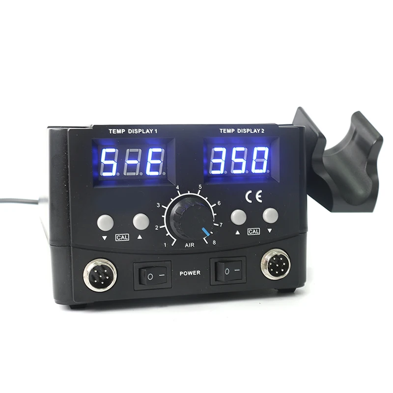 8586D SMD BGA паяльная станция для распайки цифровой 2 в 1 горячего воздуха Тепловая