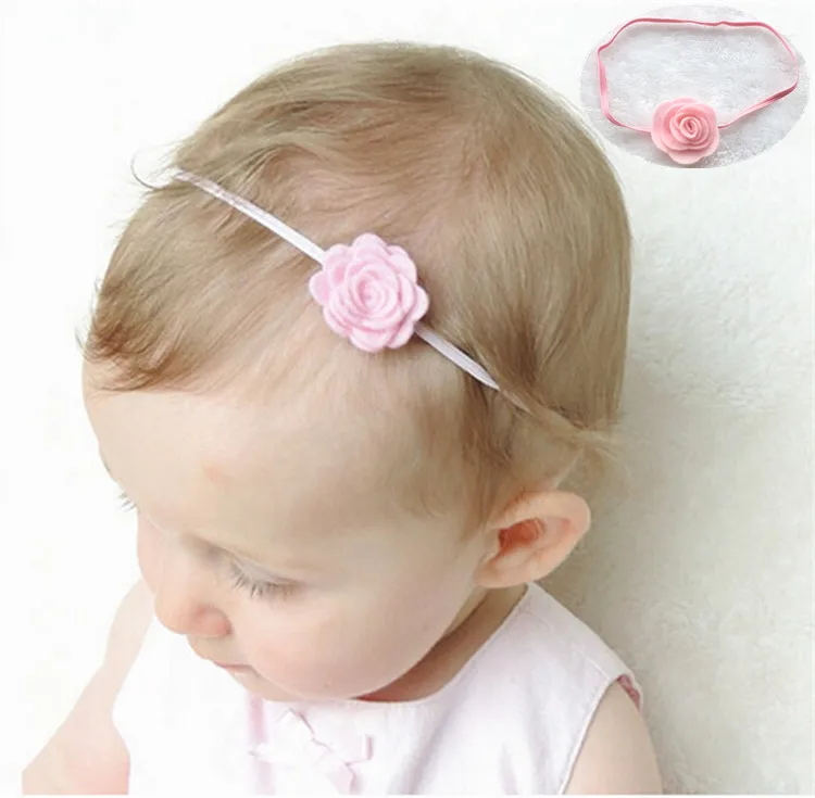 Повязка на голову с цветами из нетканого материала фетровая повязка для волос