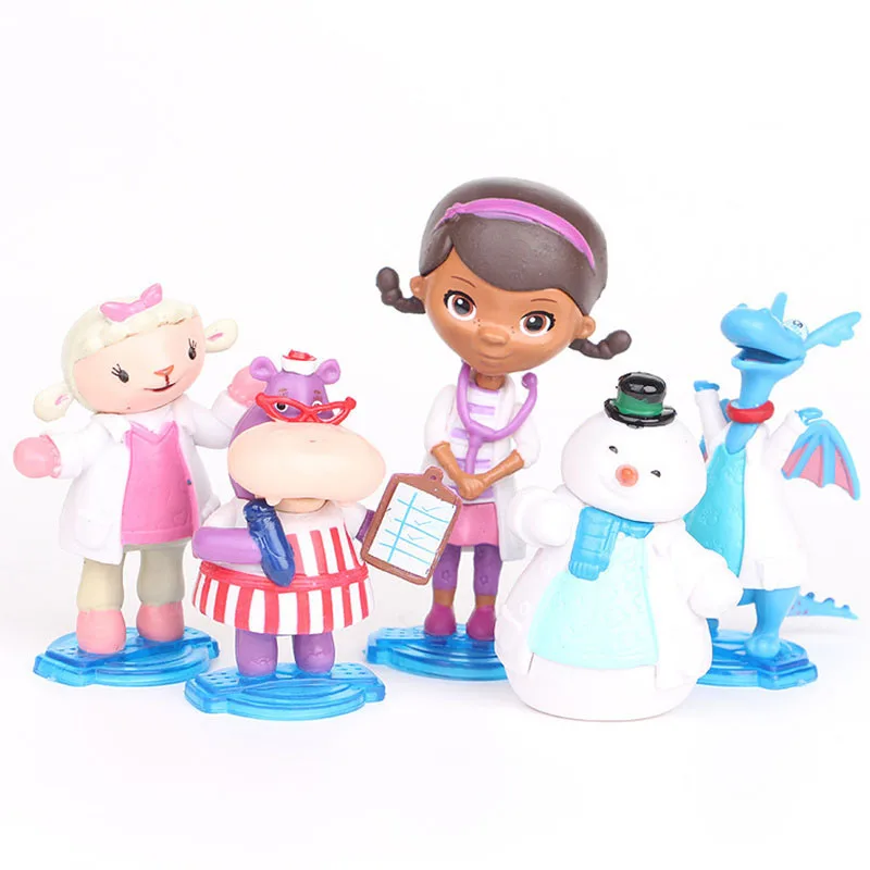 Doc McStuffins игрушка больница девочка Lambie ягненок туффи Дракон Детский Снеговик