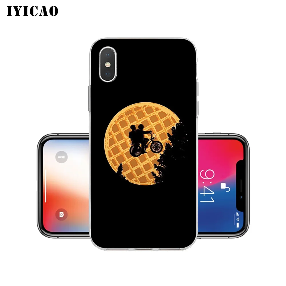 IYICAO Мягкий силиконовый чехол для iPhone X XR XS MAX 6 6s 7 8 Plus 5 5S SE TPU | Мобильные телефоны и