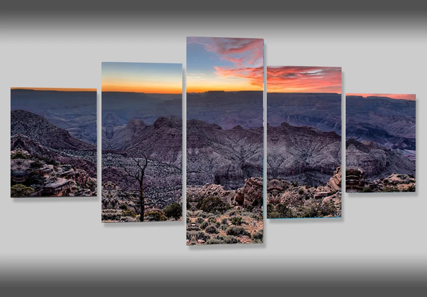 HD Печать Картина на холсте украшение пейзаж живопись маслом настенная Домашний