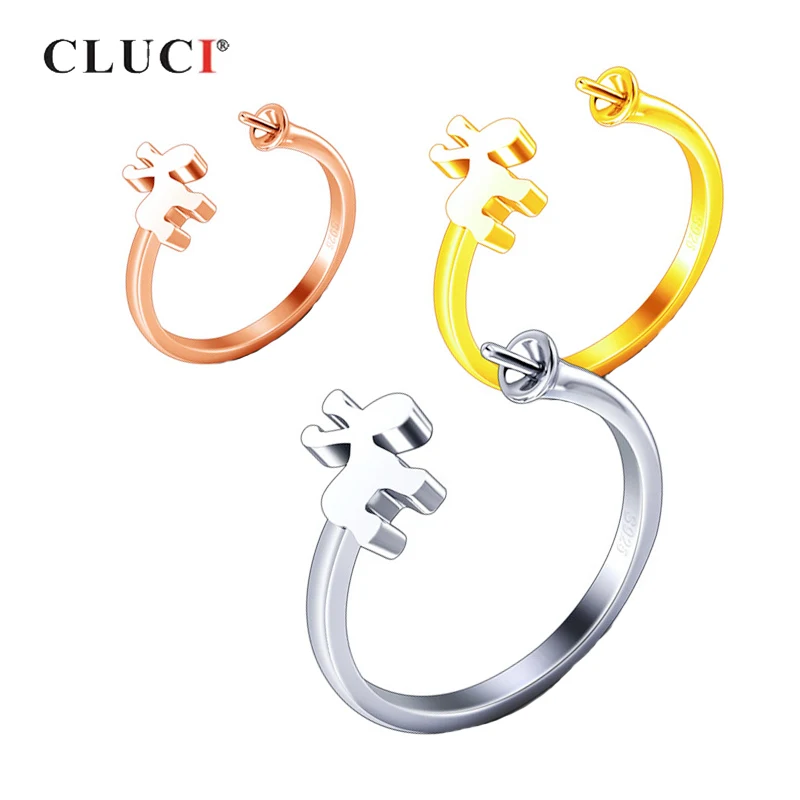 

Серебряное кольцо CLUCI 925 с регулируемым жемчугом
