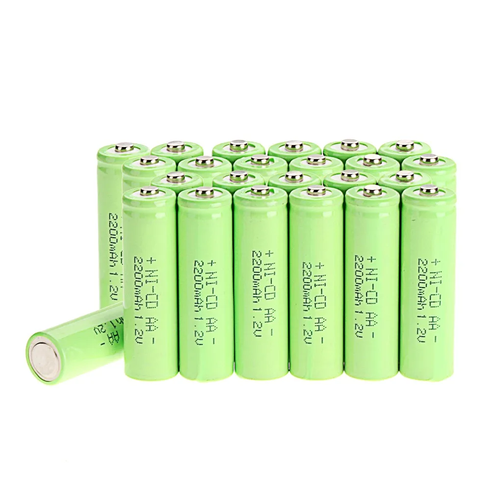 2~ 16Pcs Anmas power AA 2200mAh 1,2 V Ni-CD аккумуляторная батарея для фонариков игрушек