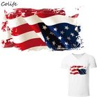 Нашивки с изображением флага США, новый дизайн, моющиеся нашивки для одежды