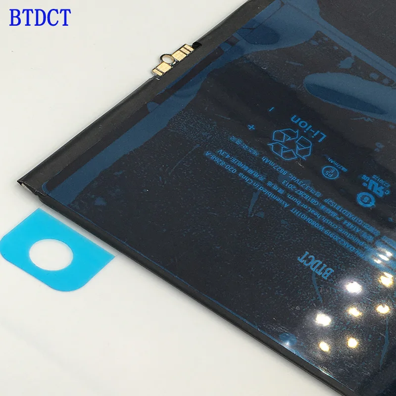 BTDCT новые 8827 мА/ч литий ионный аккумулятор замена внутренней батареи для ipad 5 Air A1484