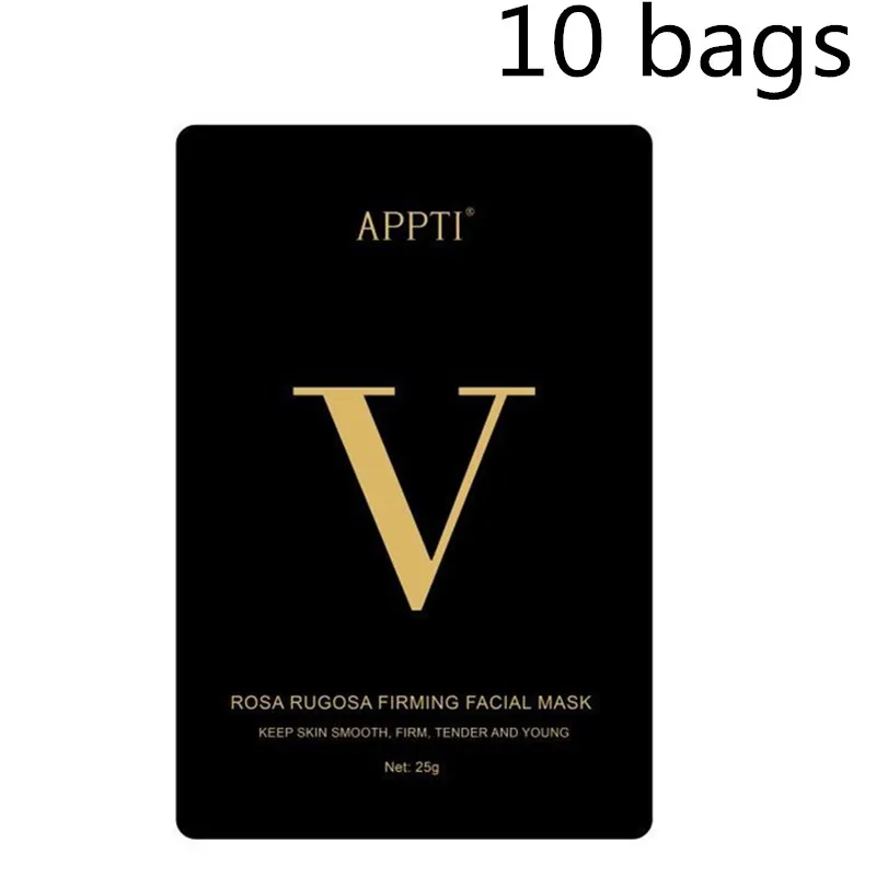 10 pieces Маска для сна V Line Mask 4d маска для подтягивания лица чудо V-shape d маска для похудения двойной подбородок подтягивающий патч V Форма средство для подтягивания лица - Цвет: 10 pieces