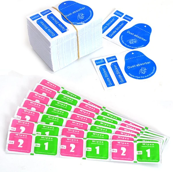 1000 шт. салфетки для удаления пыли и влаги из закаленного стекла | Мобильные