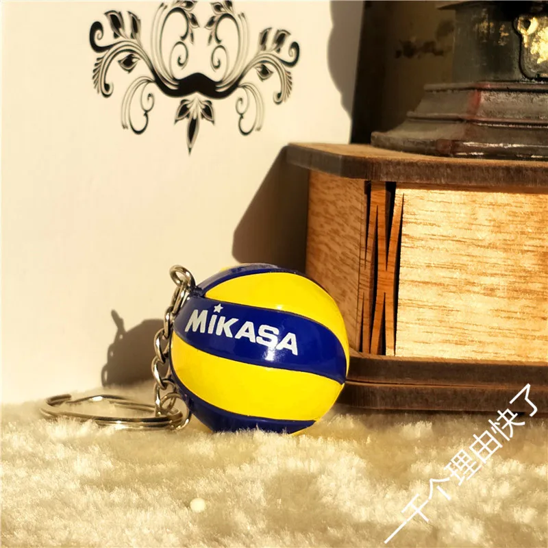 Мини волейбольный брелок Спортивная подарок Автомобильный мяч для ключей