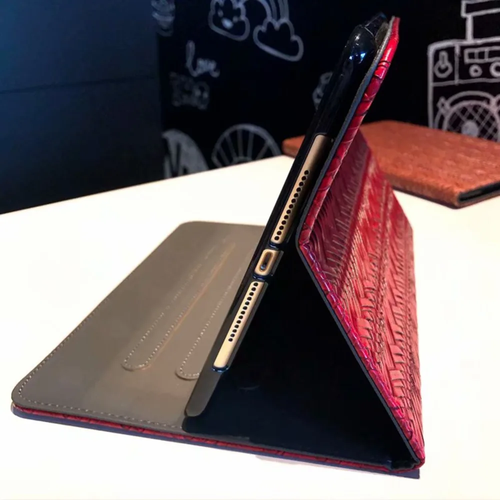 Чехол для iPad mini 1/2/3/4 роскошный переплетенный чехол планшета с откидной крышкой