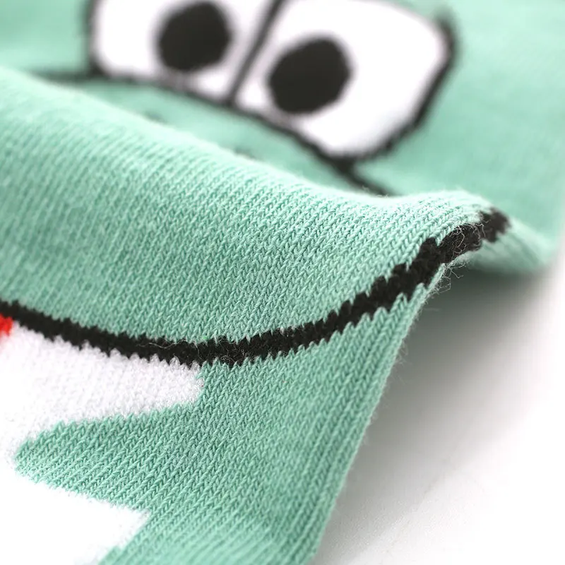 5 парт/лот женские носки Весна Новинка Забавные модные Хлопковые милые дышащие