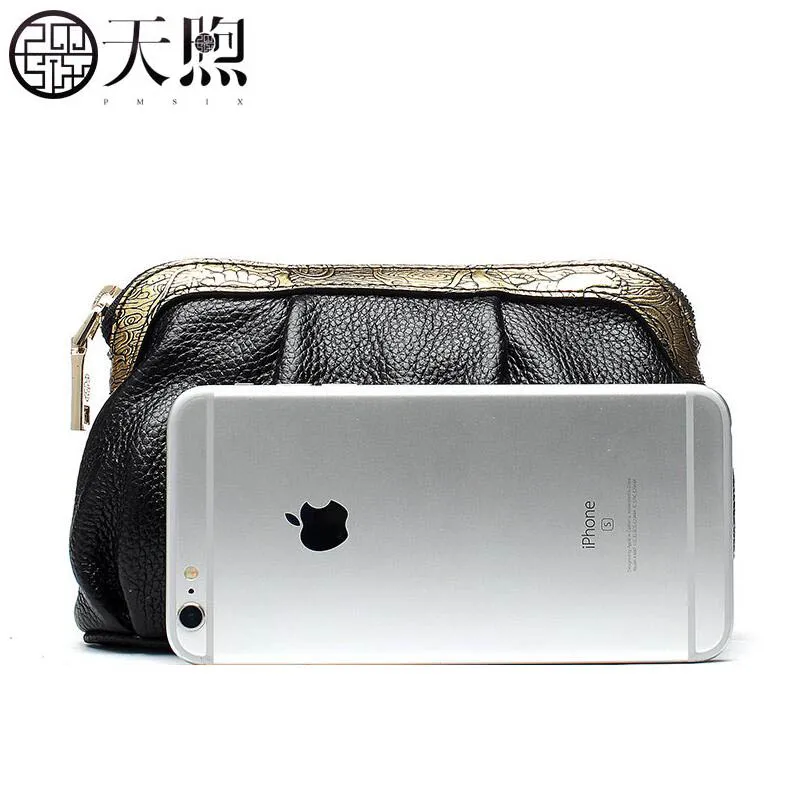 2019 Новый женский кожаный клатч первый слой коровьей моды мини сумка через плечо |