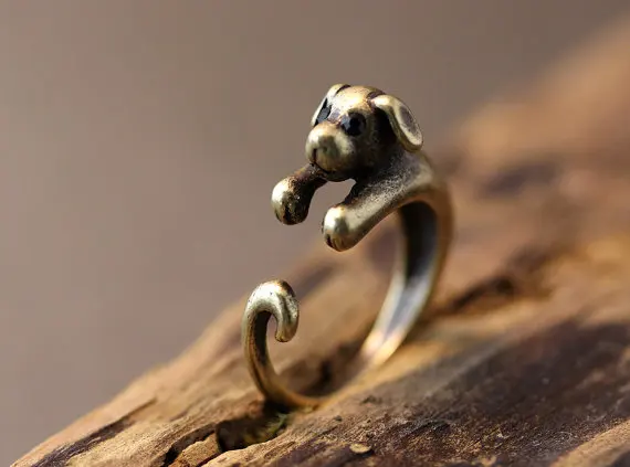 Кольцо с черным кристаллом для женщин и девочек регулируемое кольцо свободного