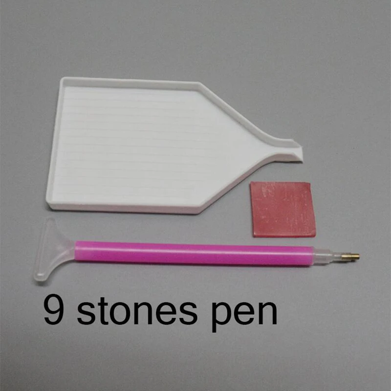 5D Diamond Painting Cross Stitch Tools Set Mosaic Embroidery tools Pen Glue Plastic Tray And Gags For Handwork | Дом и сад