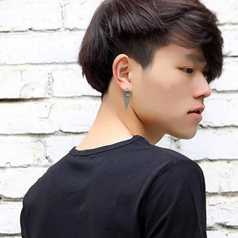 YOUREM одна штука крутые мужские хип хоп Рок Крест геометрический кулон крошечные