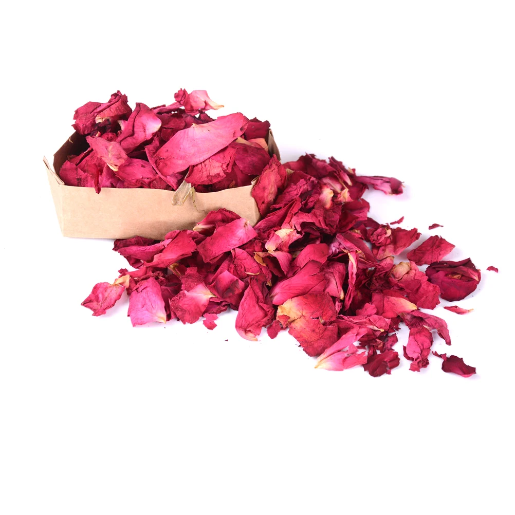 Романтические Натуральные сушеные лепестки роз 50/100 г для ванны сухие цветов спа
